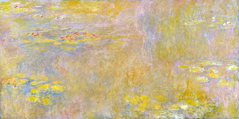Claude Monet, Waterlilies (Yellow Nirvana)