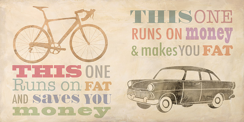 Skip Teller, Bike vs Car