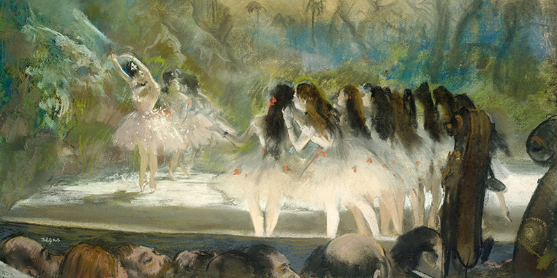 Edgar Degas, Ballet at the Paris Opéra