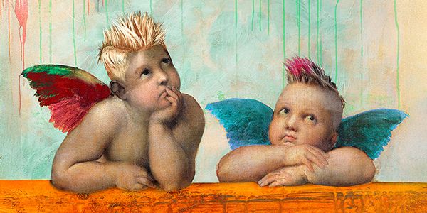 Eric Chestier, Careless Little Punks (detail)