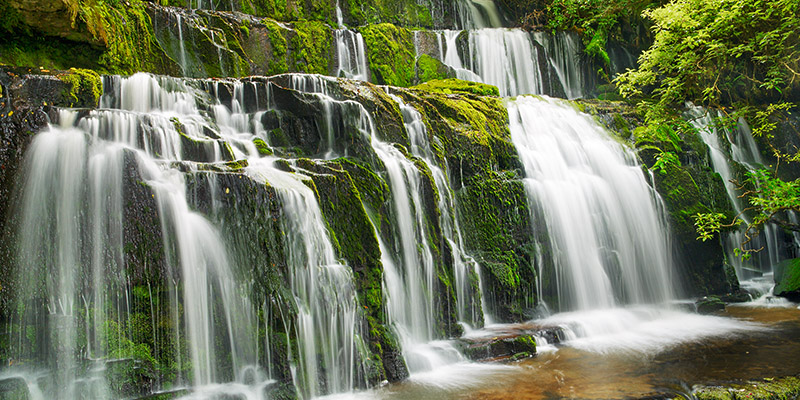 Frank Krahmer, Waterfall Purakaunui Falls, New Zealand