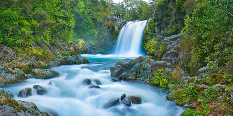 Frank Krahmer, Tawhai Falls, New Zealand