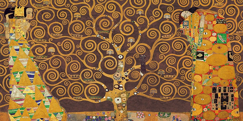 Gustav Klimt, Tree of Life (Brown Variation)