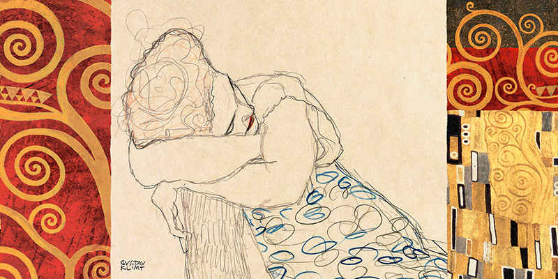 Gustav Klimt, Klimt Patterns – Woman Resting