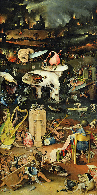 Hieronymus Bosch, The Garden of Earthly Delights III