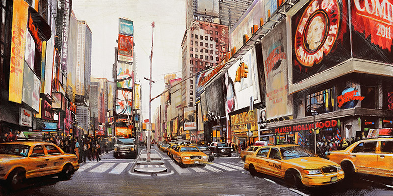 John B. Mannarini, Times Square Perspective