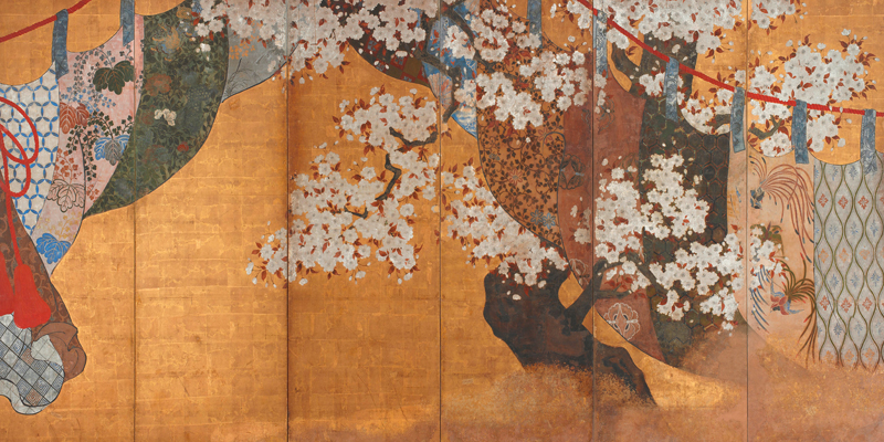 Anonymous, Wind-screen and cherry tree