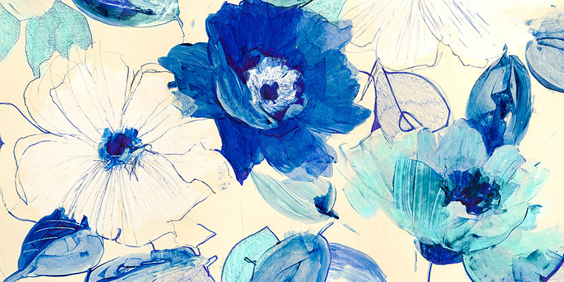 Kelly Parr, Toile Fleurs