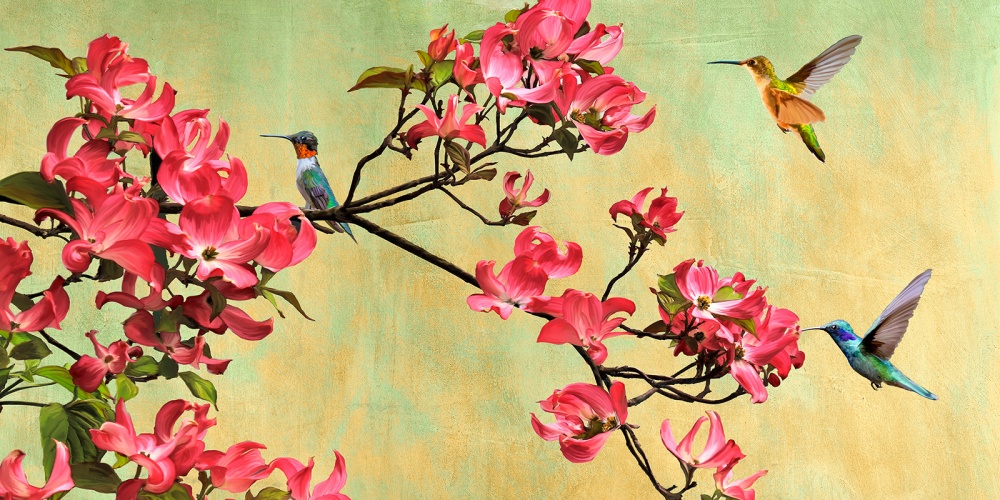 Kelly Parr, Flower Branch (detail)