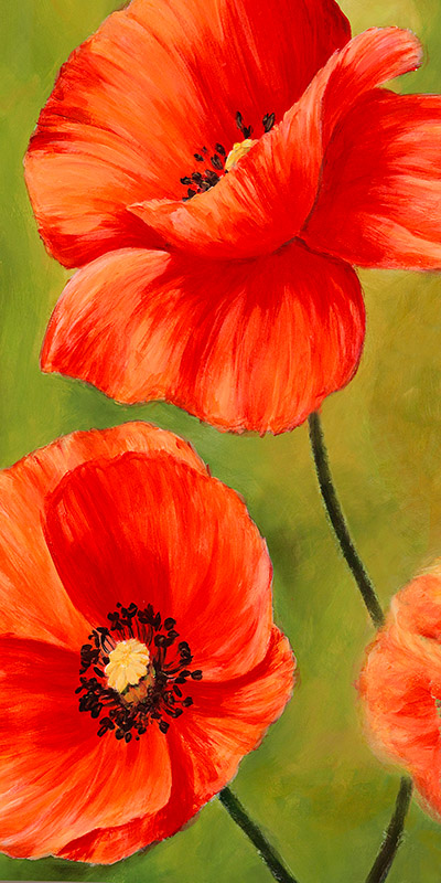 Luca Villa, Poppies in the wind I