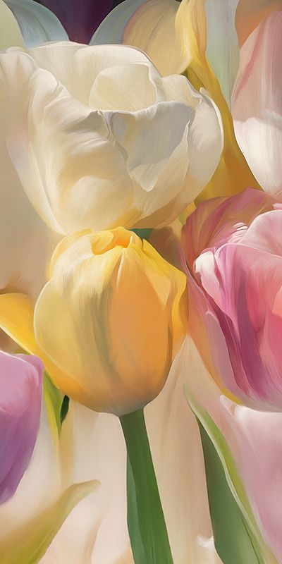 Luca Villa, Soft tulips (detail 1)