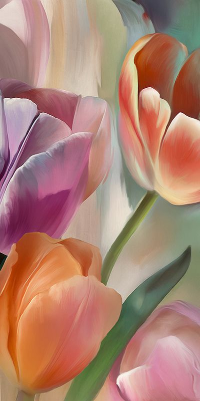 Luca Villa, Soft tulips (detail 3)