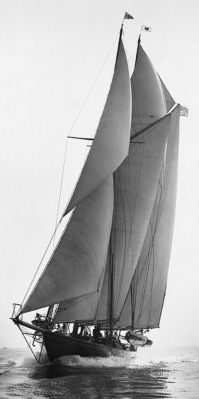 Edwin Levick, Cleopatra's Barge, 1922 (detail)