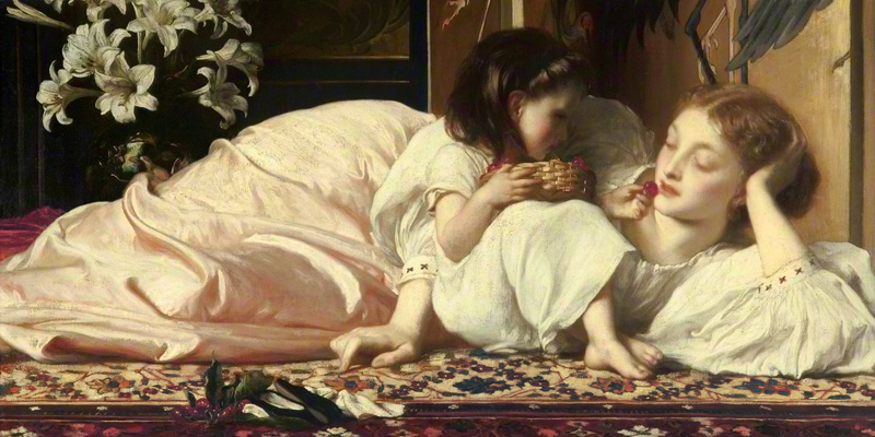 Frederic Leighton, Mother and Child