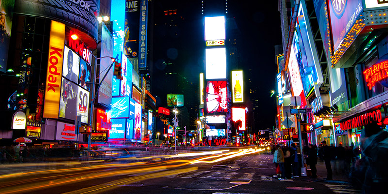 Ludo H, Times Square by night