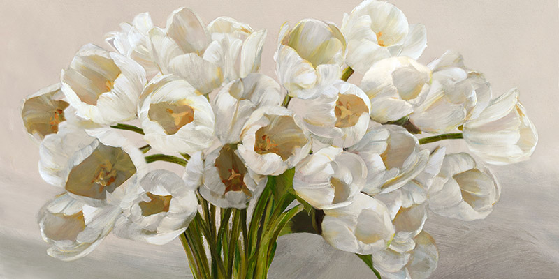 Leonardo Sanna, Tulipes blanches