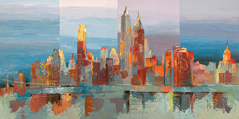 Luigi Florio, New York astratta