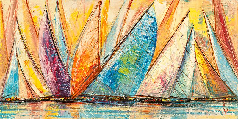 Florio Luigi, Vele multicolori