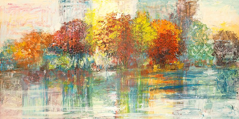 Luigi Florio, Central Park Reflections