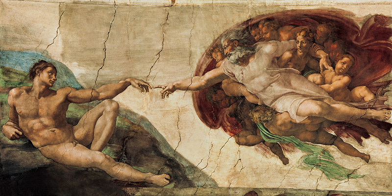 Michelangelo Buonarroti, La creazione di Adamo