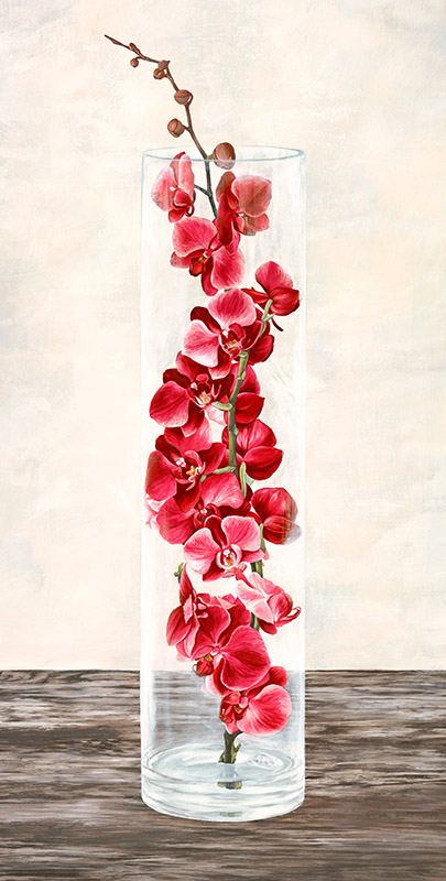 Shin Mills, Arrangement of Orchids