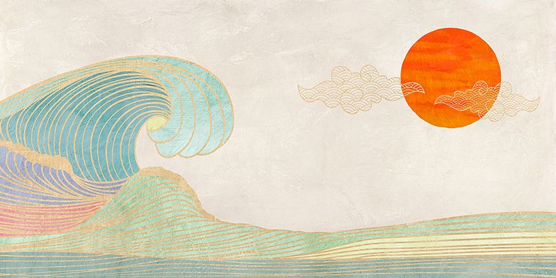 Sayaka Miko, The Big Wave (detail)