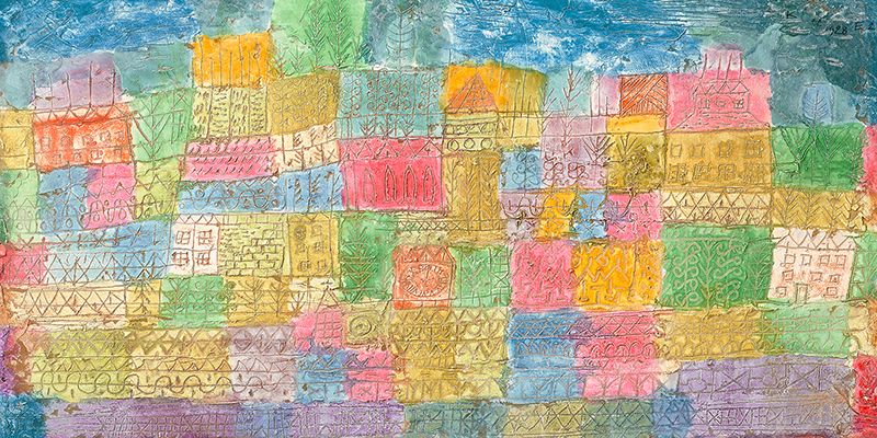 Paul Klee, Colourful Landscape