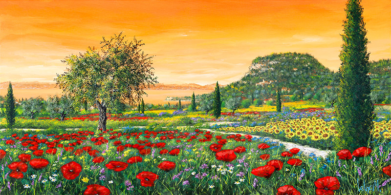 Tebo Marzari, Le colline in fiore