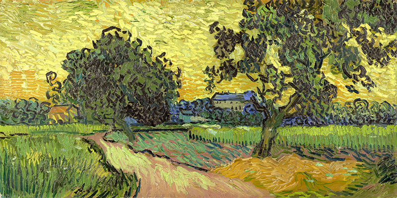 Vincent van Gogh, Landscape at twilight
