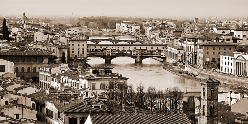 Vadim Ratsenskiy, Ponte Vecchio, Florence