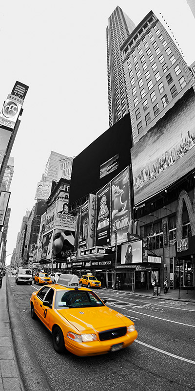 Vadim Ratsenskiy, Taxi in Times Square, NYC