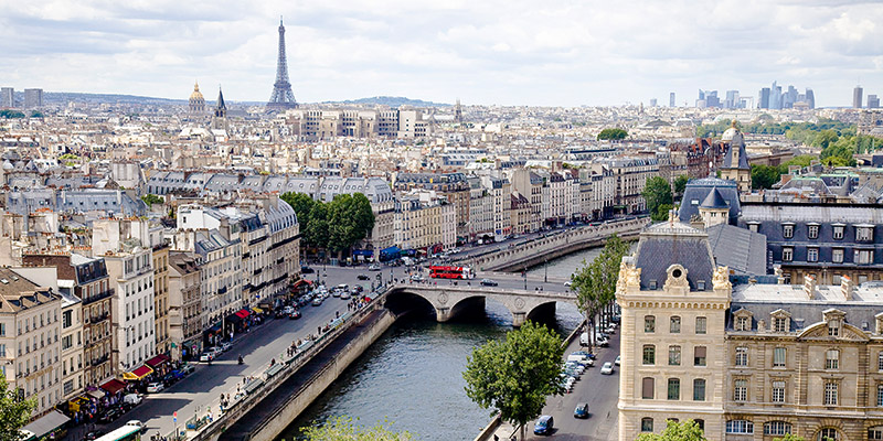 Vadim Ratsenskiy, View of Paris