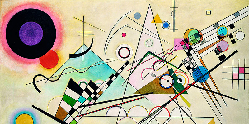 Wassily Kandinsky, Composition VIII (detail)