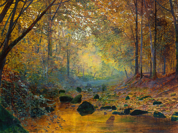 John Atkinson Grimshaw, On the River Greta, England