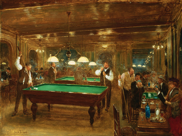 Jean Beraud, The Billiards