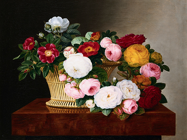 Johan Laurentz Jensen, Still Life of Roses