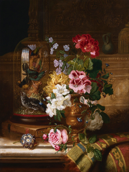 William John Wainwright, A Vase of Assorted Flowers