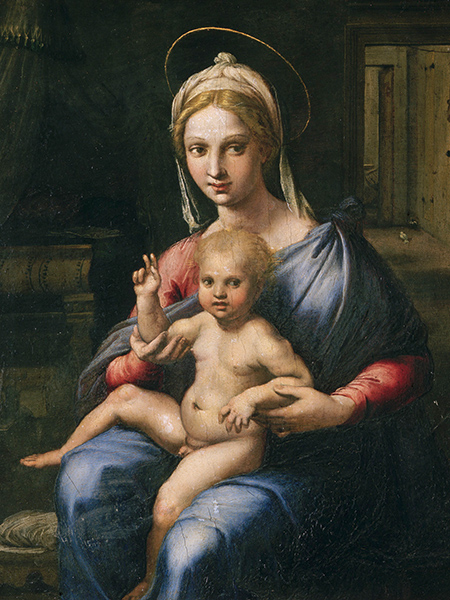Giulio Romano, Vergine e Bambino
