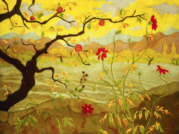 Paul Ranson, Apple tree with red fruit