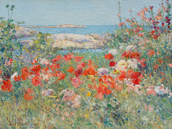 Frederick Childe Hassam, Garden, Isle of Shoals, Maine