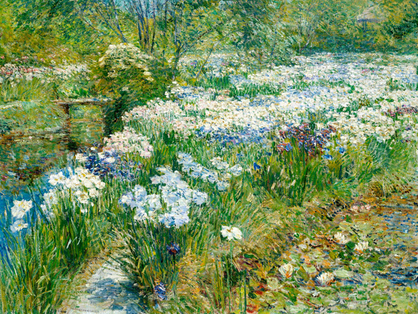Frederick Childe Hassam, The Water Garden