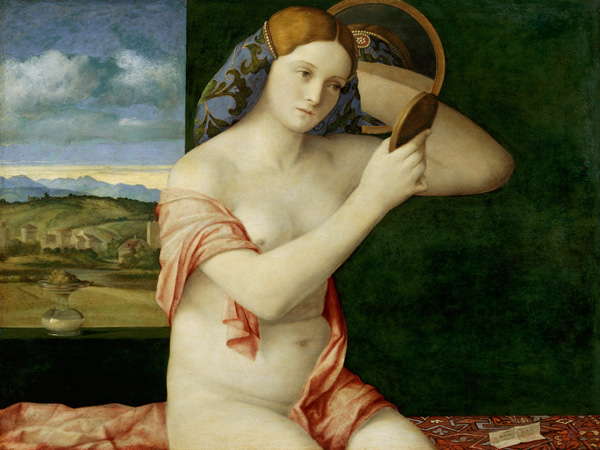 Giovanni Bellini, Giovane donna allo specchio
