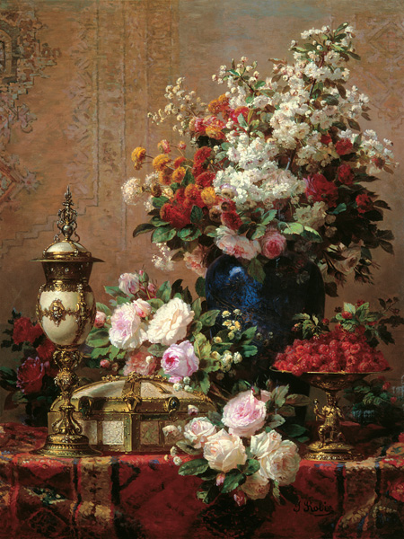 Jean-Baptiste Robie, Composition with Roses