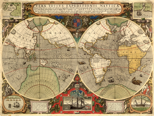 Hendrik Hondius, Vera Totius Expeditionis Nauticae, 1595
