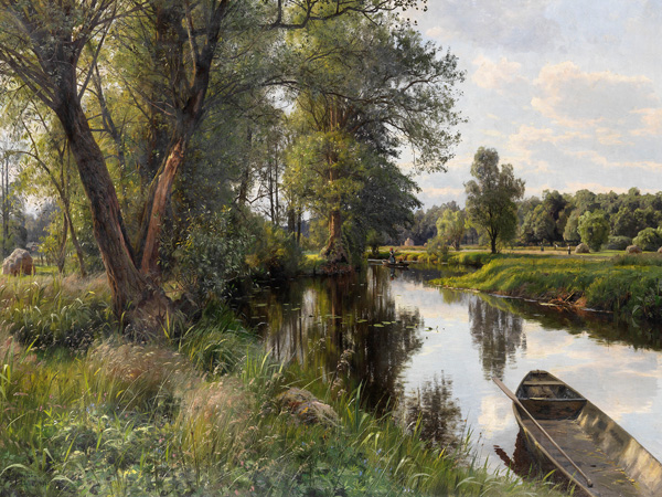 Peder Mørk Mønsted, Sommer landskab