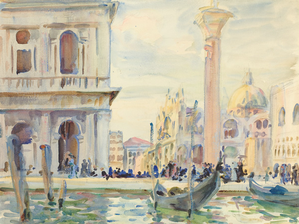 John Singer Sargent, The Piazzetta