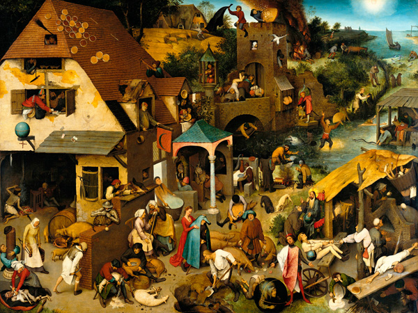 Pieter Bruegel the Elder, The Dutch Proverbs