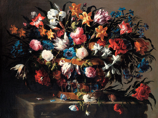 Juan de Arellano, Small basket of Flowers