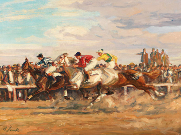 Angelo Jank, Horse race