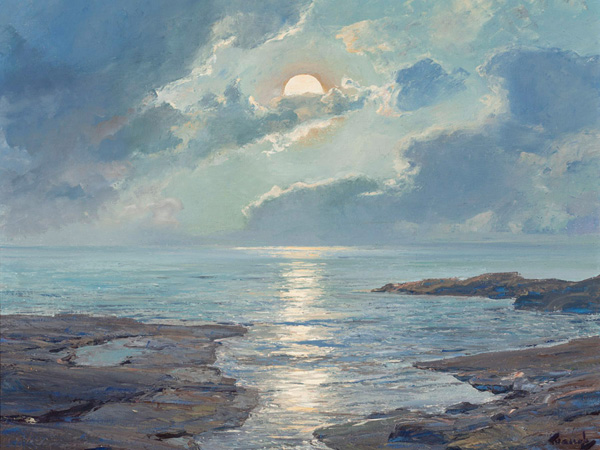 Frederick Judd Waugh, The risen moon
